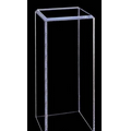 occasional table Acrylic Beveled Pedestal (16"x16"x30")